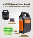 KIT REFLECTOR CON PANEL SOLAR 6V/2W | BLUETOOTH - USB - RADIO FM - SPEAKER 