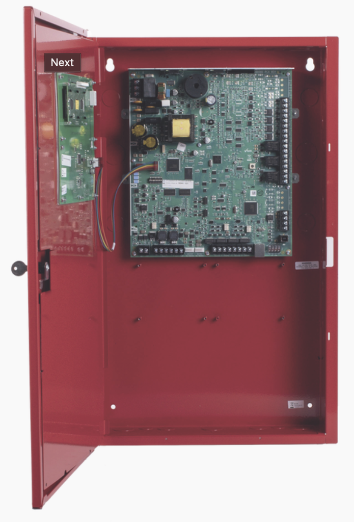 PANEL DE INCENDIO SILENT KNIGHT DIRECCIONABLE 198 PUNTOS 