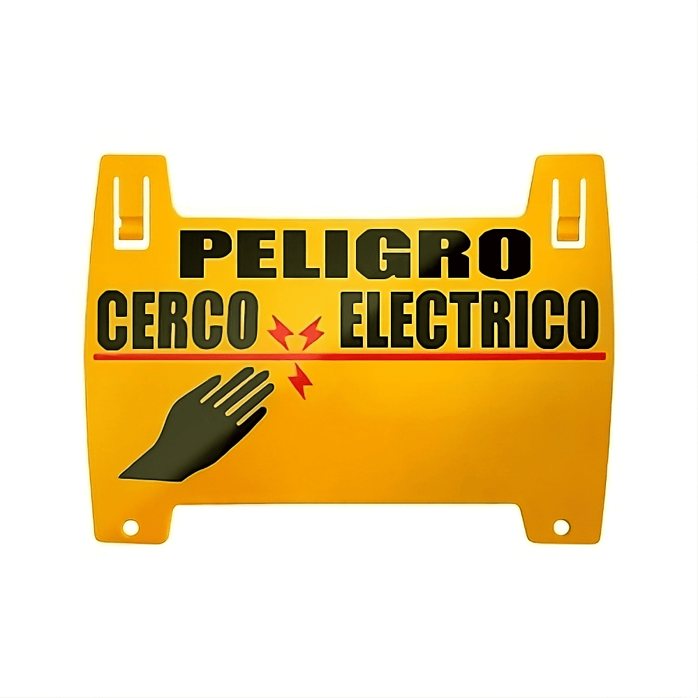 LETRERO DE PREVENCION CERCO ELECTRICO 