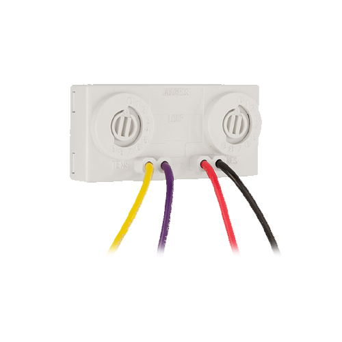 MINI MODULO DIRECCIONABLE FLASHSCAN | NORMALMENTE ABIERTO | MONITOREO DE CONTACTO SECO | MONITOREO DE DETECTORES CONVENCIONALES, ESTACION MANUAL Y DISPOSITIVOS DE FLUJO DE AGUA | NOTIFIER
