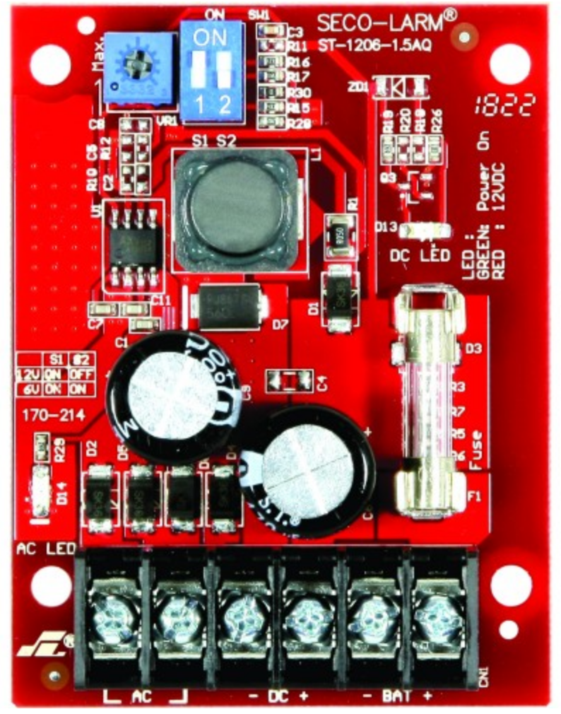 FUENTE DE PODER 1.5 AMP 6/12 VDC REGULADA