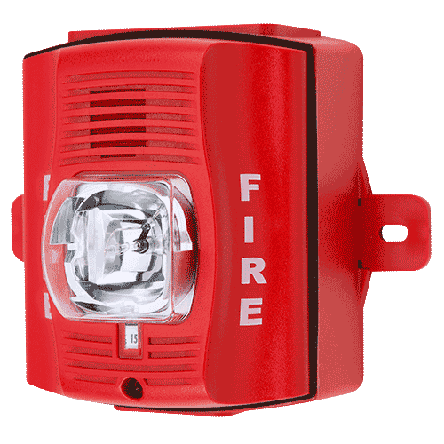 SIRENA CON LUZ ESTROBO CON FLASH EXTERIOR 24V (INGLES)