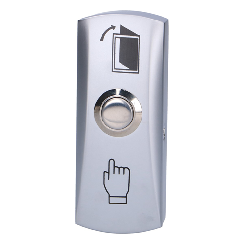 BOTON DE SALIDA SOBREPUESTO DE ACERO INOXIDABLE | N.A | VIPERTEK