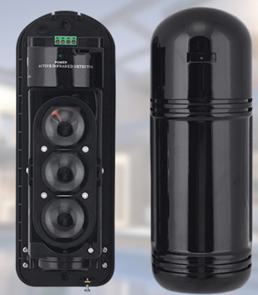 DETECTOR DE HAZ INFRARROJO ACTIVO | 3 SENSOR FOTOELECTRICO | BEAM HASTA 250m | PARA SISTEMA DE ALARMA | VIPERTEK