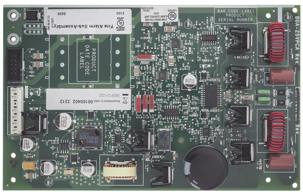 AMPLIFICADOR DIGITAL DE RESPALDO DE 25 VRMS | SELECCION DE 50 O 35 W | PARA AMPLIFICADORES DAX Y DAA2 | ACTIVA MENSAJES | NOTIFIER