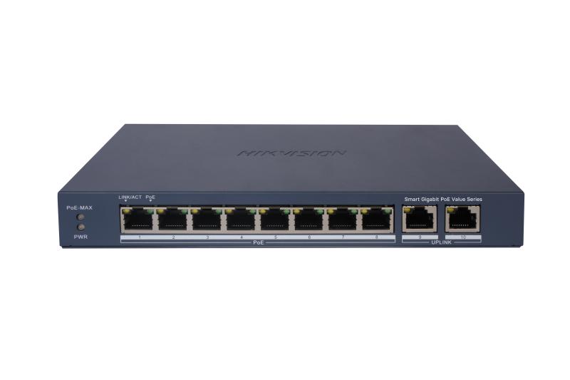 SWITCH POE 8 PUERTOS GIGABIT | 300m | 60W