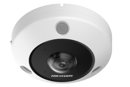 CAMARA FISHEYE IP 6MP | 180°-360° LENTE 1.16mm | WDR 120 dB | INTERIOR | 15m IR | AUDIO | IP67 VANDAL-PROOF