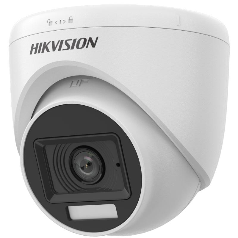 CÁMARA TURRET 3K I LUZ SMART I HIBRIDA I AUDIO I 2.8mm I WDR I 20 m IR I PLASTICA