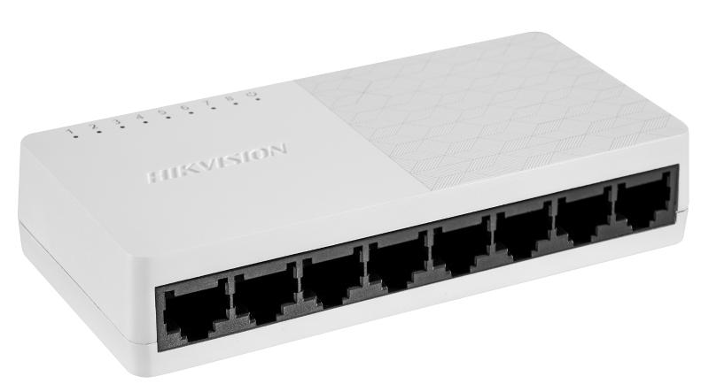 SWITCH POE 8 PUERTOS 10/100Mbps | 300m I SOPORTA ADI/ADIX