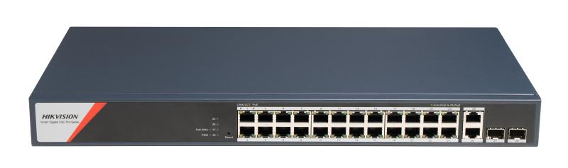 SWITCH 24 PUERTOS GIGABIT SMART POE 10/100/1000