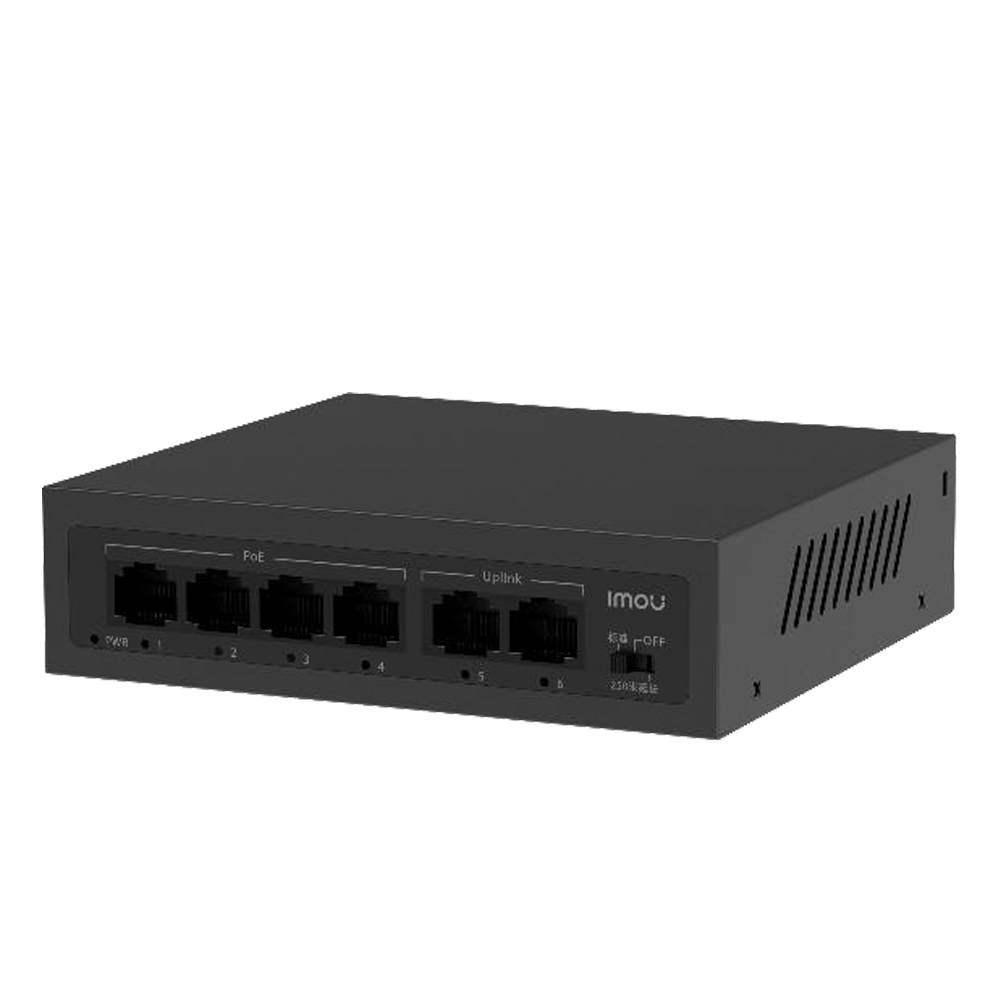 SWITCH POE I 4 POE I 2 UPLINK I 10/100M I 45W