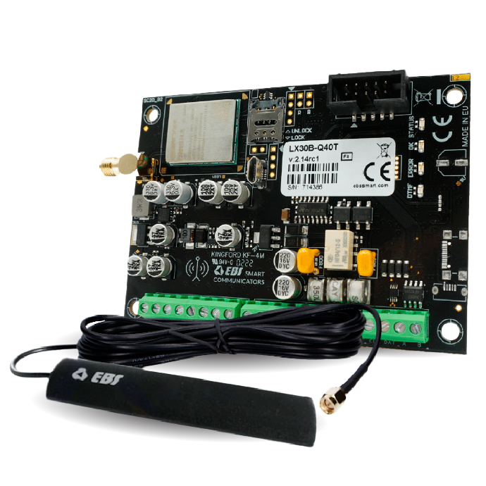 KIT TRANSMISOR UNIVERSAL TECNOLOGIA 4G LX30B + ANTENA GSM EBS