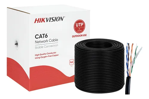 CABLE UTP CAT6 EXTERIOR BOBINA 305M