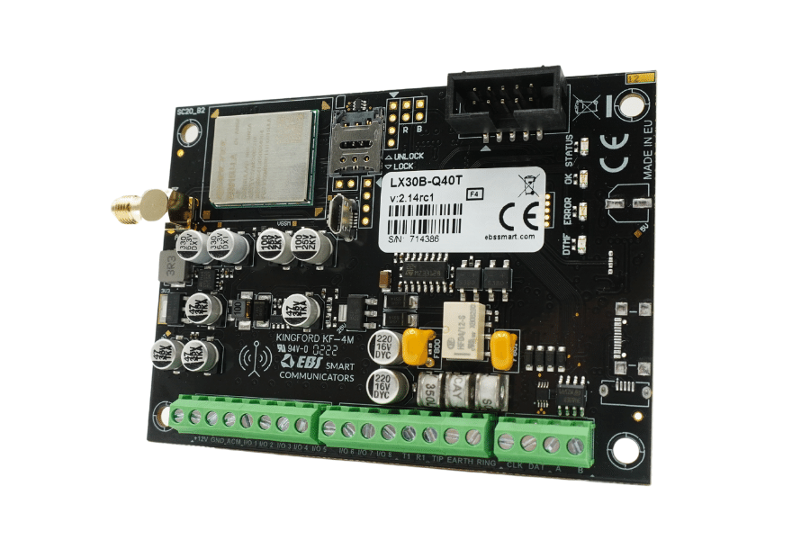TRANSMISOR UNIVERSAL TECNOLOGIA 4G LX30B con función de conector inteligente GPRS, LTE, SMS, PSTN*No incluye Antena GSM 