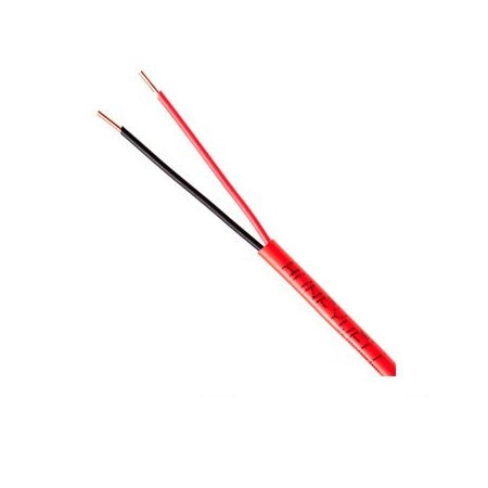 CABLE DE INCENDIO FPLR 2x18 - ROJO