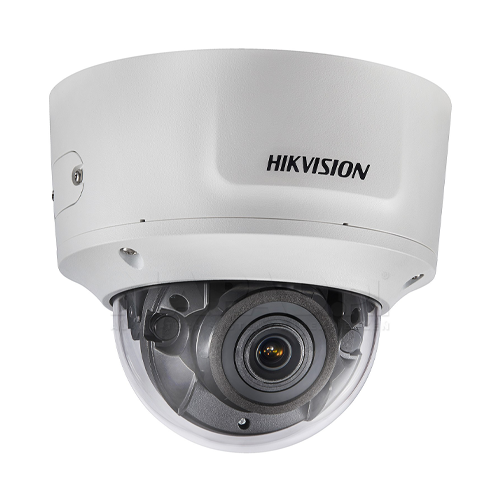 CAMARA DOMO IP 4MP | LENTE VF MOTORIZADO 2.8-12mm | 3D DNR ICR | 30m IR | AUDIO IP67 IK10