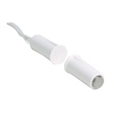 Contacto magnetico tubular color blanco