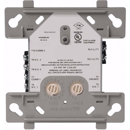 [FL-CRF-300] MODULO RELAY DIRECCIONABLE FIRE LITE