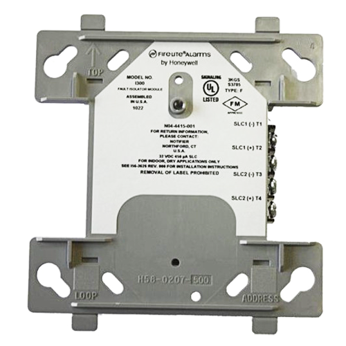 [FL-I300] Módulo aislador de fallas o corto circuito del lazo SLC | soporta hasta 25 dispositivos entre aisladores | Fire-Lite