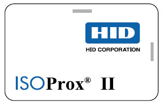 [HID-1386NGGNN] TARJETA DE PROXIMIDAD ISOPROX II CARD, NON-PROG, F-GLOSS, B-GLOSS, NO #, NO SLOT