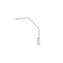 SOPORTE DE PARED PARAPETO - BLANCO 