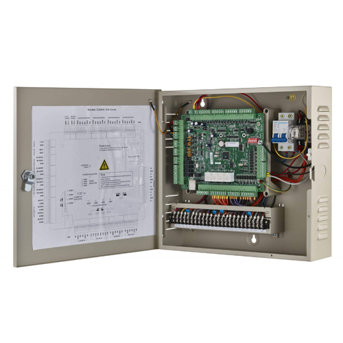 [HK-DS-K2604T] PANEL DE ACCESO HIK 4 PUERTAS | TCP/IP(4 LECTORES) RS-485(8 LECTORES) WIEGAND  