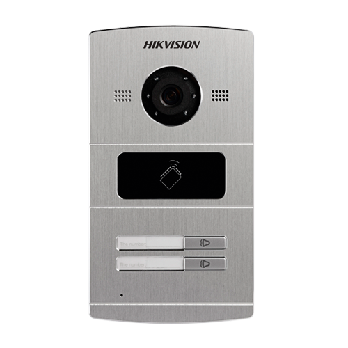[HK-DS-KV8202-IM] *LIQ* VIDEOPORTERO IP HIKVISION METAL 2 PUERTAS