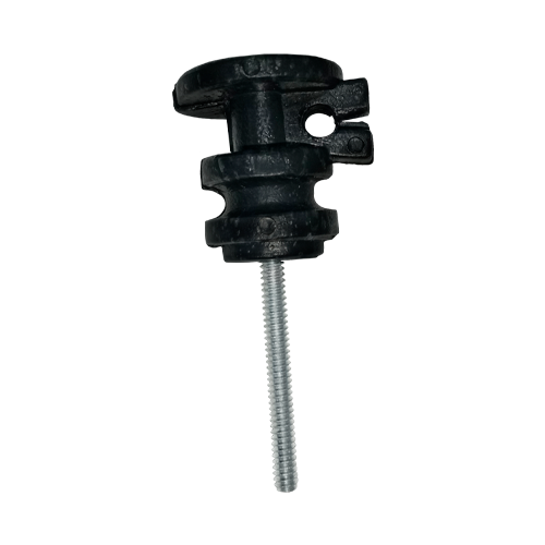 [MQ-AISLADOR-P] AISLADOR DE CERCO ELECTRICO PARA CENTRO CON PERNO Y TUERCA