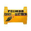 LETRERO DE PREVENCION CERCO ELECTRICO 