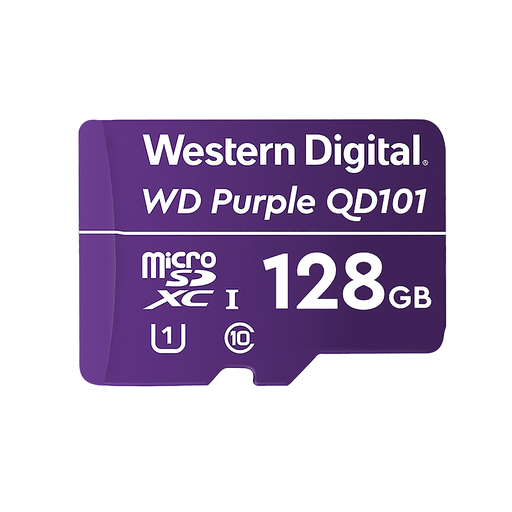 [MQ-SD-MICRO-128GB] MICRO SD WD PURPLE 128GB CLASS 10  