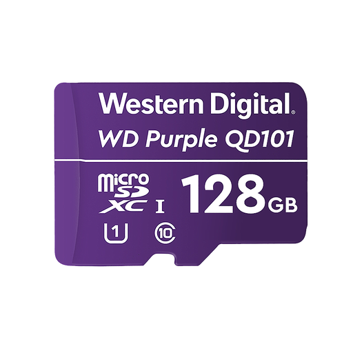 [WD-SD-MICRO-128GB] MICRO SD WD PURPLE 128GB CLASS 10  