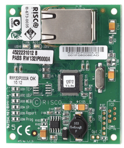 [RIS-RP512IP] MODULO IP MULTI-SOCKET PARA PANELES LIGHTSYS/PROSYS