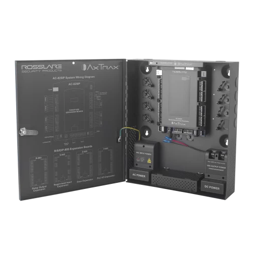 [ROSS-AC-825IP-U] PANEL 825IP ACCESO EN RED PARA 4 LECTORAS, SOPORTA 12 EXPANSORAS OSDP
