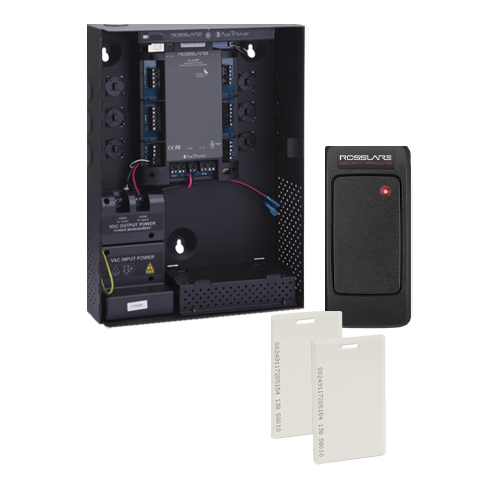 [ROSS-AC-K27US] KIT 225IP INCLUYE: 1 AC-225IP-B TCP / IP  ME-1015 + 2 AY-K12C + 2Tarjeta ISO  AT-R14 EM + 1MP-K01 HASTA 4 PUERTAS INCLUYE  SOFTWARE DE GESTION AX-NG (nivel 0)