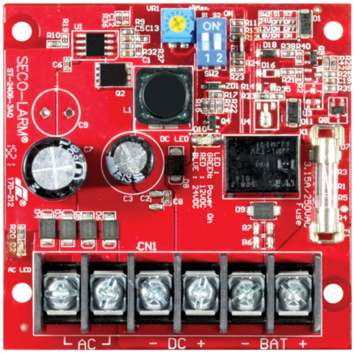 [SEC-ST-2406-3A] FUENTE DE PODER 6/12/24 2.5 AMP REGULADA