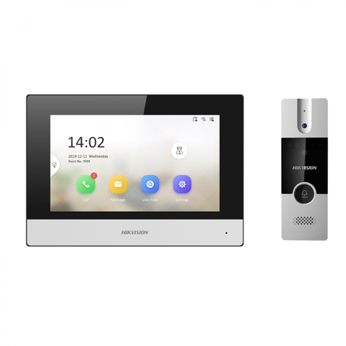 [HK-DS-KIS302-P] KIT VIDEOPORTERO HIBRIDO I PANTALLA TOUCH