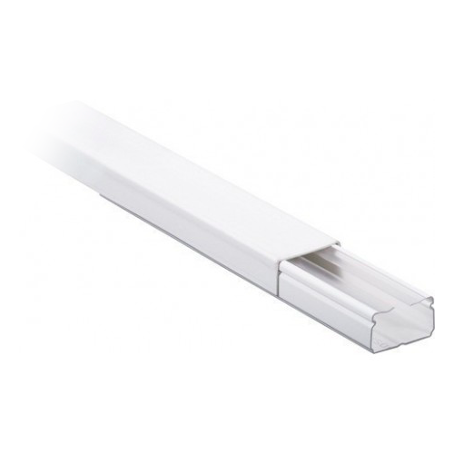 [DXN-10041] CANALETA LISA 20x12 BLANCA  SIN ADESIVO