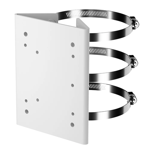 [HO-HA60PLMZ] SOPORTE DE POSTE PARA PTZ - BLANCO