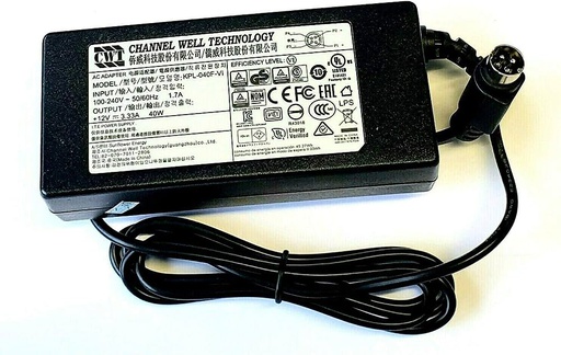 [HK-KPL-040F-VI] FUENTE DE PODER TanDemVu 12V / 3.33A / 40W