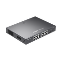 SWITCH CLOUD L2 ADMINISTRABLE 18 PUERTOS GIGABIT SMART, 16 POE/POE+ 240W, 2 PUERTOS GIGABIT DESKTOP, MONTAJE RACK, REINICIO INDIVIDUAL POR PUERTO, 16VLAN