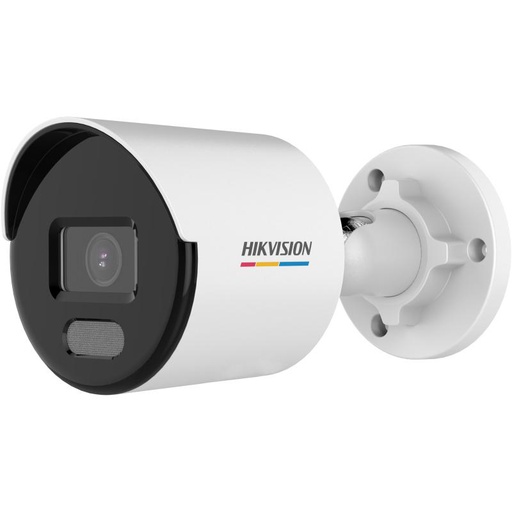 [HK-DS-2CD1027G2-L] CAMARA BALA IP 2MP l LENTE FIJO 2.8mm 30m IR DWDR | IP67 METALICA COLORVU