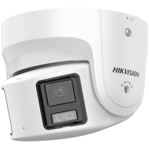 [HK-DS-2CD3387G2P-LSU/SL] CAMARA PANORAMICA IP 8MP | LENTE 4mm | 40m IR | IP67