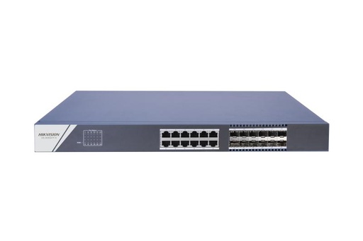 [HK-DS-3E0524TF] SWITCH POE 24 PUERTOS GIGABIT | 12 PUERTOS SFP