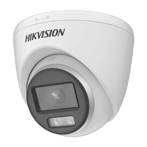 [HK-DS-2CE70KF0T-LMFS] CAMARA DOMO HD 5MP COLORVU | LENTE 2.8mm 20m IR | IP67 | AUDIO | APERTURA F1.0