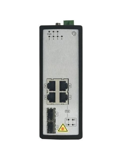 [HK-DS-3T0506P] SWITCH POE INDUSTRIAL I NO ADMINISTRADO I GIGABIT 4 PUERTOS