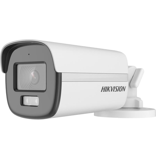 [HK-DS-2CE12KF0T-LFS] CÁMARA BALA 3K ColorVu | LUZ SMART I IP67 | 2.8 mm | 40m IR | METALICA | AUDIO