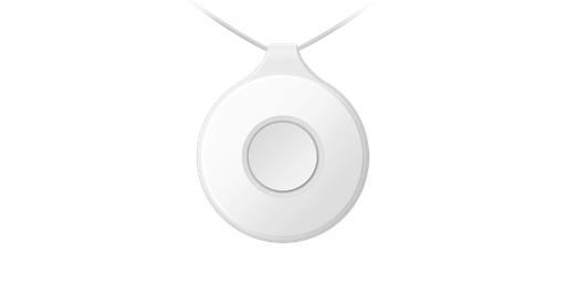[HK-DS-PDEBP1-EG2-WB] PULSADOR DE EMERGENCIA INALÁMBRICO | CON CORDON/PULSERA