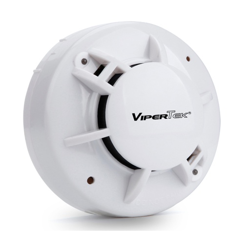 [VIP-PH105] Detector de humo fotoeléctrico 4 hilos 12-24 VDC con salida de relé (incluye base) | Vipertek