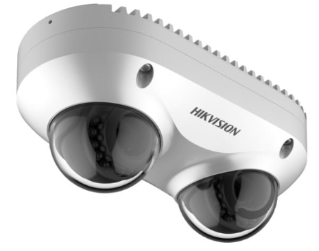 [HK-DS-2CD6D82G0-IHS] CAMARA PANOVU 8 MP BIDIRECCIONAL | 2.8mm | IR 10m | POE | IP67 | IK10 | 3D DNR