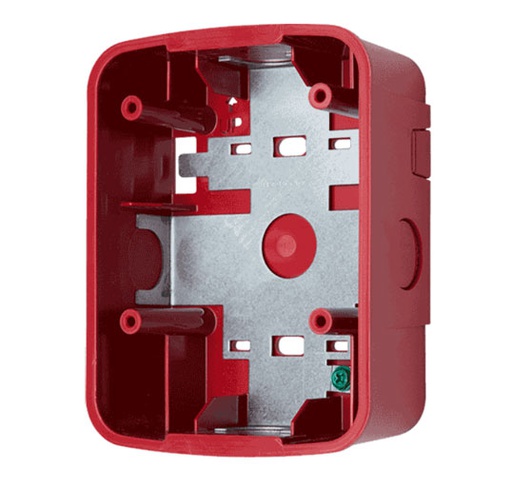 [NT-SBBCRL] Caja posterior: Montaje superficial en el techo: Rojo